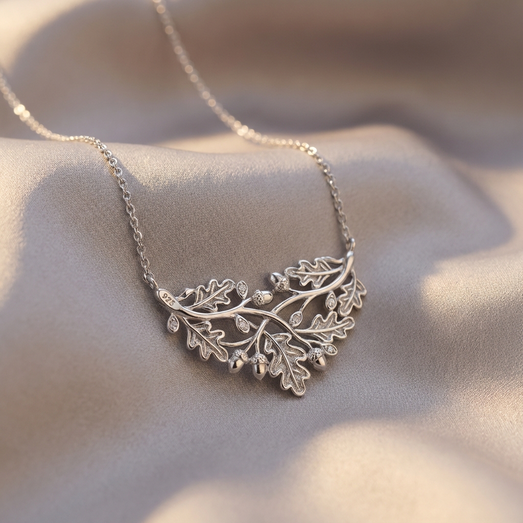Ethereal Silver Necklace - Image 1